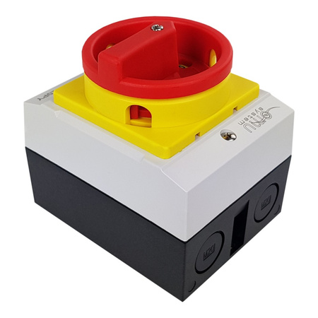 Rozłącznik trójfazowy łącznik krzywkowy 3x20A 4kW w obudowie IP65 MX-320PY XBS XBS MX 320PY