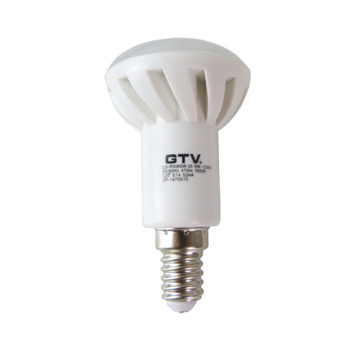 Żarówka LED E14 6W 470lm 3000K ciepły biała SMD 2835 52mA 40000h lampa LED GTV LD-R5060W-30