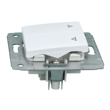 CARIVA Biały Przycisk sterowania roletami żaluzjowy 1131-131AB-FA130