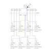 Rozdzielnica budowlana TD-S/FI 8x230V gniazda Mennekes Doktorvolt DV-6923-F