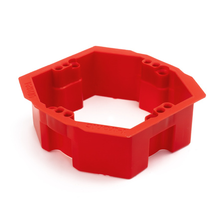 F-tronic Pierścień dystansowy 10sztuk kompensujący grubość tynku do puszek instalacyjnych piankowych podtynkowych Ø82mm UI10 wyrównujący 739 UI10PA