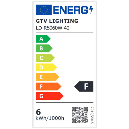 Żarówka LED E14 6W barwa neutralna 4000 K LD-R5060W-40