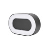 Oprawa elewacyjna VALIT 10W 4000K 850LM IP65 OWAL GRAFIT Bemko C25-EL2-O-010GR-4K