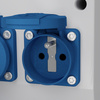 Rozdzielnica budowlana na stojaku z kablem TD-S/FI SKHU 2x16A 4x230V Doktorvolt DV-0175-F