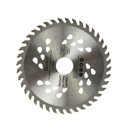 Piła tarczowa do drewna 125x22x40T G78005