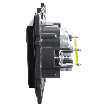 Gniazdo TV-R-SAT do instalacji typu gwiazda 1,5 dB czarne Niloe Step 863580