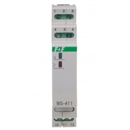 Przekaźnik bistabilny 24V 16A AC/DC F&F BIS-411-24V