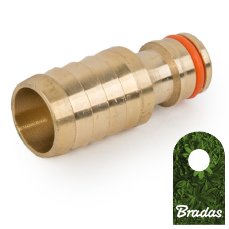 Nypel do szybkozłącza 3/4" na wąż 3/4" MOSIĄDZ BRADAS BR-2034