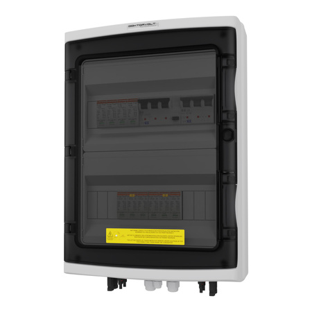 AC DC 1000V 2 Stringi C16 25A 300mA Rozdzielnica PV Fotowoltaiczna Solarna Mersen Doktorvolt 4548