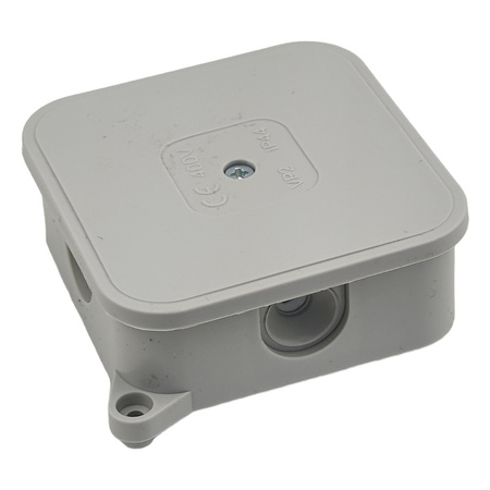 Puszka natynkowa VIPLAST IP44 pusta 400V VP-2 027-03