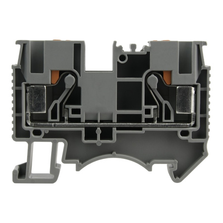 Złączka szynowa przelotowa zaciskowa szara 6mm2 1P UL DS6-01P-11-00A(H)