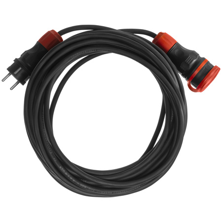 Przedłużacz PS-X1/44S 25m 250V 16A 2P+Z H05RR-F 3×1,5 mm² IP44 W-99169
