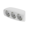 Rozgałęźnik wtyczkowy z trzema gniazdami Schuko 230V W-32002
