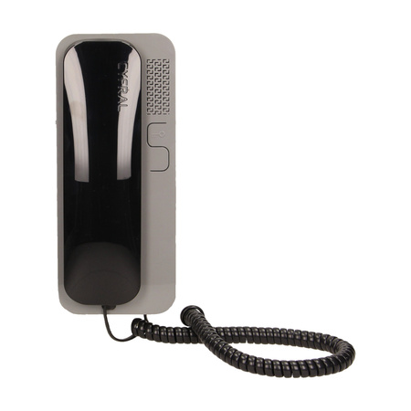 Unifon wielolokatorski do instalacji cyfrowych SMART D. CYFRAL. czarno-szary SMART-D CZ-SZ