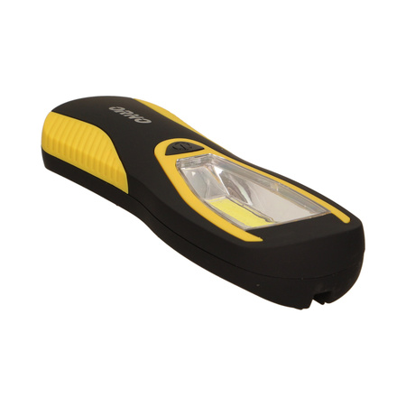 Latarka warsztatowa LED COB 3W. 200lm. 3 x AA magnes. haczyk OR-LT-1526