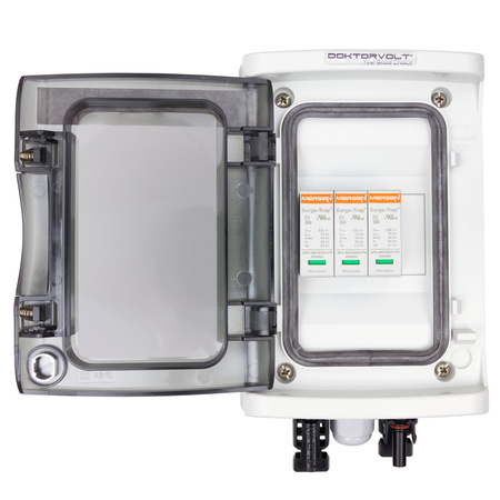 Rozdzielnica PV Fotowoltaiczna Solarna DC 1000V T2 Mersen Doktorvolt DV-4364-FOT