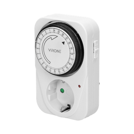 Programator czasowy mechaniczny max. 3500 W schuko MT-1(GS)