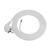 Przewód przyłączeniowy 1,8m z wtyczką kątową Uni-Schuko 250V 16A 3x1,5 mm² OMY PP-50 biały W-97898