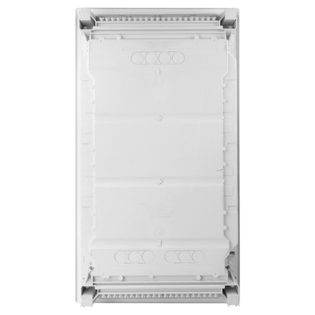 Rozdzielnica modułowa podtynkowa 3x12 zabezpieczona 14xMCB 1xRCCB VDE  okablowana skrzynka elektryczna Hager 630,50x348x98mm zaciski rozgałęźne L1, L2, L3, N, PE Doktorvolt DV-6234-PT