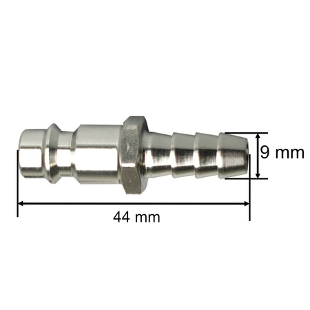 Wtyk na wąż pneumatyczny 13 mm typ męski 3143