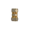 Podwójny łącznik instalacyjny do rur wielowarstwowych 16x16mm zaciskowy FTN-003.16X16.ZŁ-2