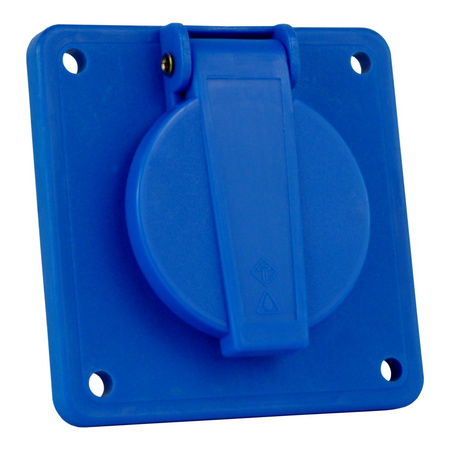 Gniazdo tablicowe jednofazowe Schuko 230V IP54 system niemiecki Typ F 7178 Bals BL7178