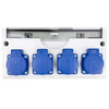 Rozdzielnica budowlana TD-S/FI 2x16A 4x230V Schuko Doktorvolt DV-6565-D