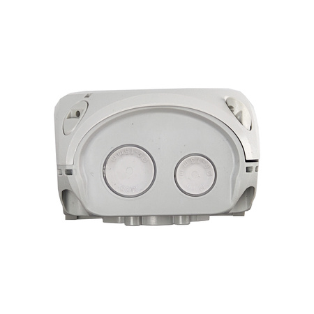 Puszka odgałęźna Hensel 84x84x55mm obudowa elektroinstalacyjna IP66 szara DK 0100 GZ