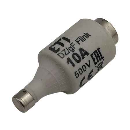 Wkładka topikowa ETI porcelana DII DZ/gF 10A/500V 002312104