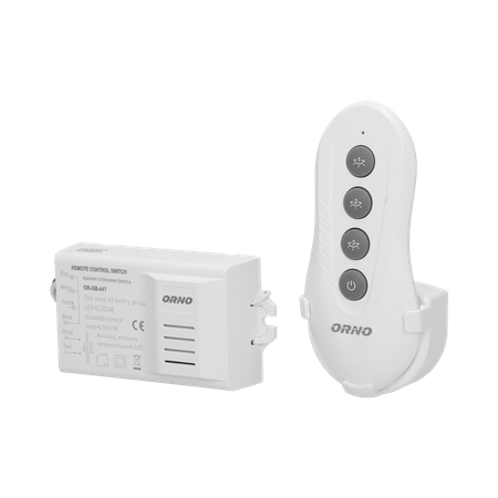 Bezprzewodowy 3-kanałowy sterownik oświetlenia z pilotem OR-GB-447