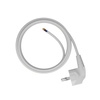 Przewód przyłączeniowy 10m z wtyczką kątową Uni-Schuko 250V 16A 3x1 mm² OMY PP-50 biały W-97754