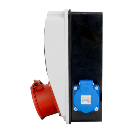 Rozdzielnica budowlana XS 16A 2x230V wyłącznik nadprądowy SIEMENS erbetka IP44 Doktorvolt  DV-6081-D