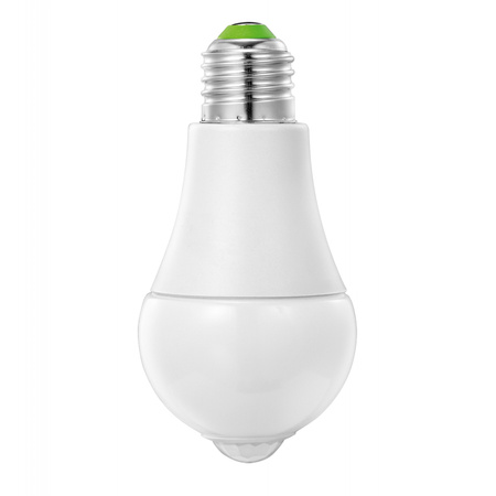 SAHIL LED PIR 12W A60. żarówka z PIR 12W. 850lm. 4000K OR-SW-6150LR4