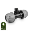 Trójnik do rur PE 20mm GZ 1/2" PN10 BRADAS DSRA10T20M12