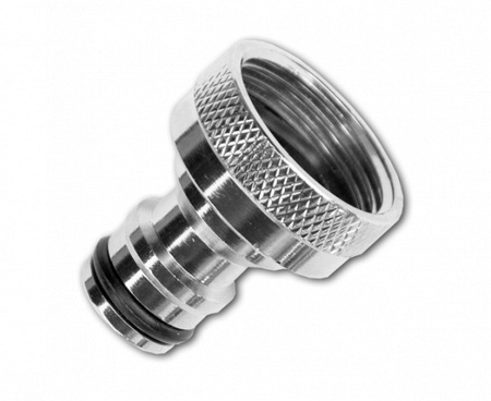 Przyłącze na kran GW 3/4" mosiądz niklowany Bradas GKK0034