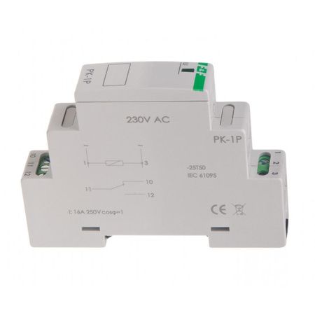 Przekaźnik elektromagnetyczny PK-1P 230 V F&F PK-1P-230V