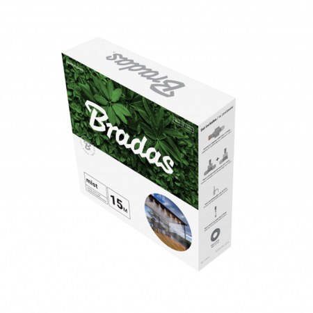 Ogrodowa mgiełka wodna 15m Kurtyna wodna WHITE LINE BRADAS WL-Z1015