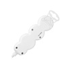 Przedłużacz 3-krotny 2P+Z. 3m H05VV-F 3x1.0mm2. Imax 10A. biały