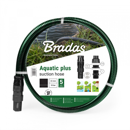 Zestaw ssawno-tłoczny 4 m AQUATIC PLUS SATP2204/BK-SET