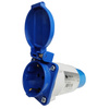 Marlanvil Adapter kempingowy wtyczka CEE 16A na 16A 250V gniazdo Schuko niemiecki standard przejściówka IP44 6.8216.S