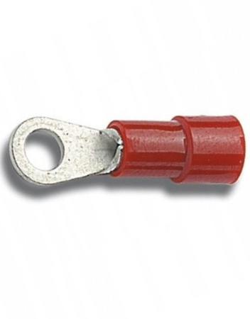 100 sztuk Końcówki izolowane oczkowe 1,5 mm M6 EM00131