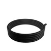 Rura spiralna GUS 16 mm czarna 30 m peszel OLGFE16