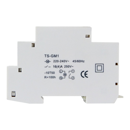 Wyłącznik mechaniczny czasowy 24h IP20 TSGM1 Programator czasowy mechaniczny Schelinger A26-TSGM1