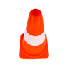 Pachołek drogowy odblaskowy U-23 słupek ostrzegawczy 30cm miękki PVC Doktorvolt DV-5718