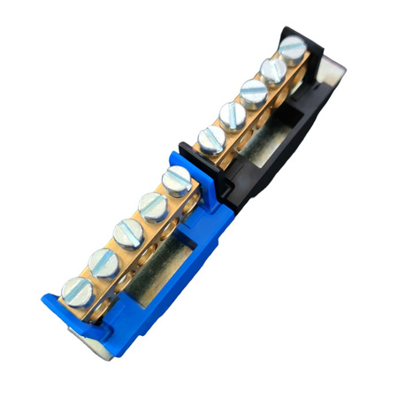 Listwa zaciskowa 4-modułowa 4M PE+N 2x 5P Marlanvil 1006.04.I