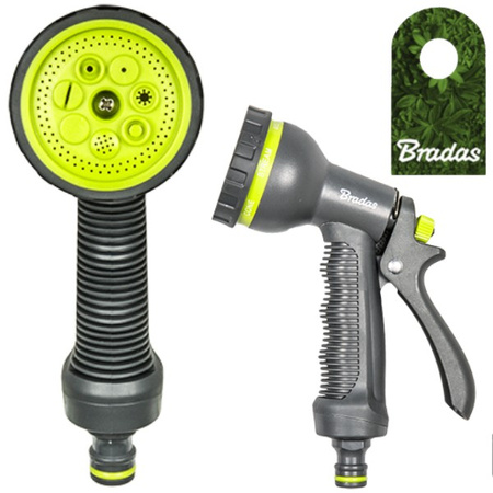 Pistolet ogrodowy 7 funkcyjny LIME LINE SOFT LE-5102 BRADAS 2105