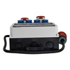 Rozdzielnica budowlana z licznikiem i kablem eXT-S/FI 32A 16A 4x230V SKH Schuko Mennekes Doktorvolt DV-2339-D