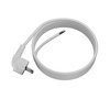Przewód przyłączeniowy 3m z wtyczką kątową Uni-Schuko 250V 16A 3x1,5 mm² OMY PP-50 biały W-97181