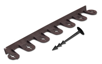 Obrzeże PALISGARDEN 75m brązowe Bradas OBP1201-075BN