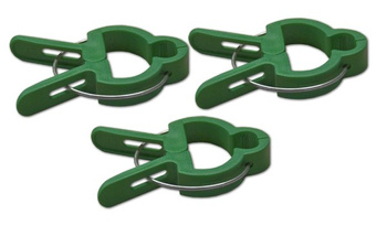 Klipsy do mocowania roślin - 2 rozmiary 20szt. Bradas TYK49.